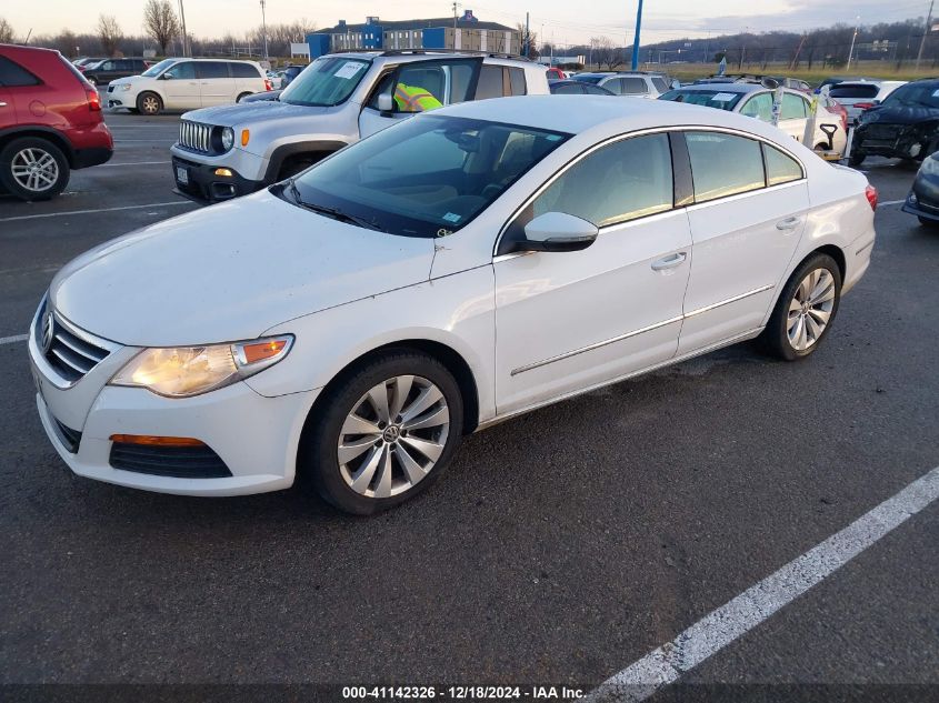 2012 Volkswagen Cc Sport VIN: WVWMP7AN0CE534154 Lot: 41142326