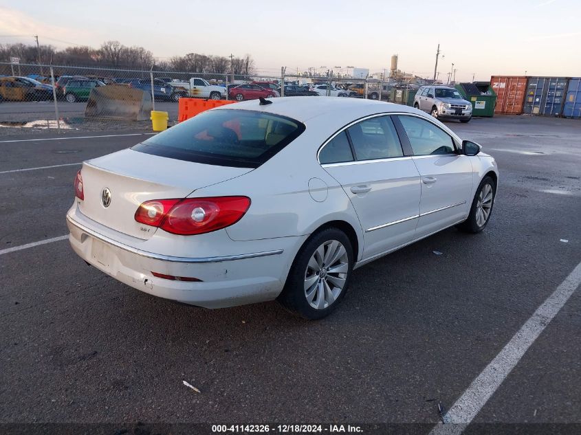 2012 Volkswagen Cc Sport VIN: WVWMP7AN0CE534154 Lot: 41142326