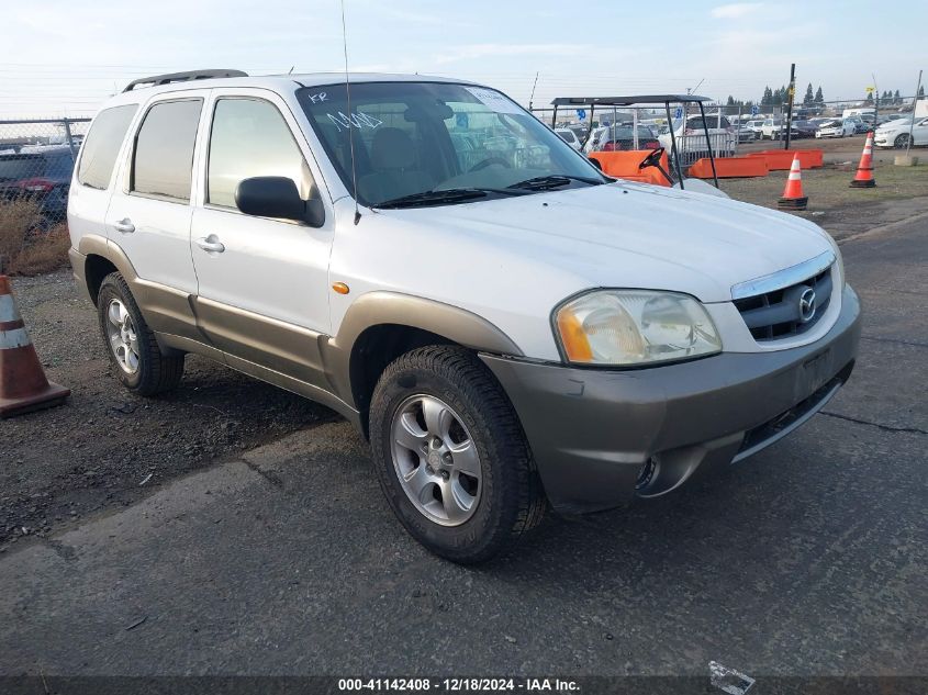 2002 Mazda Tribute Es V6/Lx V6 VIN: 4F2CU08112KM49600 Lot: 41142408