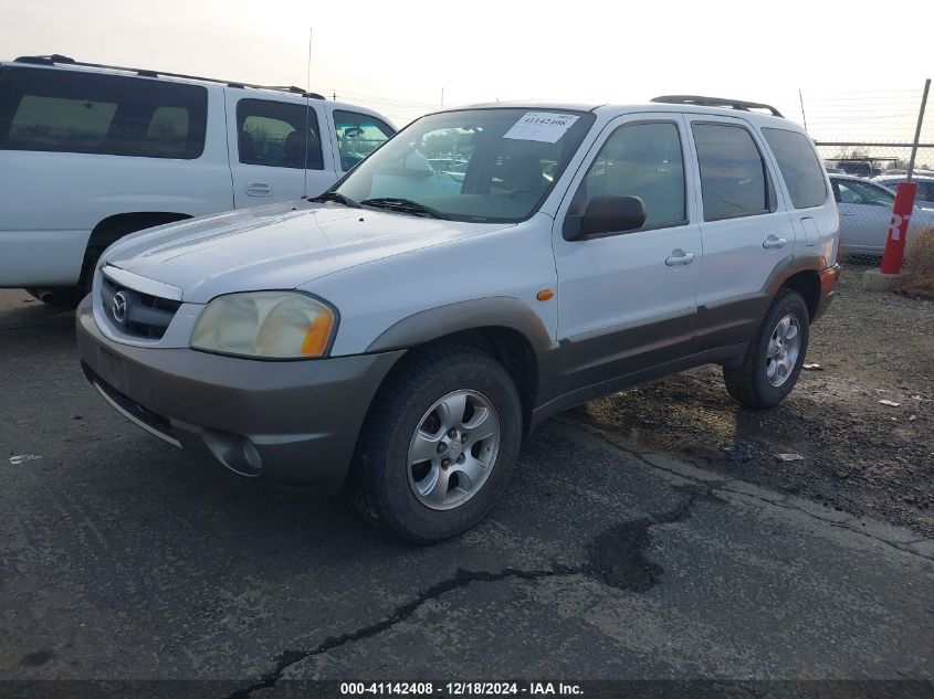 2002 Mazda Tribute Es V6/Lx V6 VIN: 4F2CU08112KM49600 Lot: 41142408