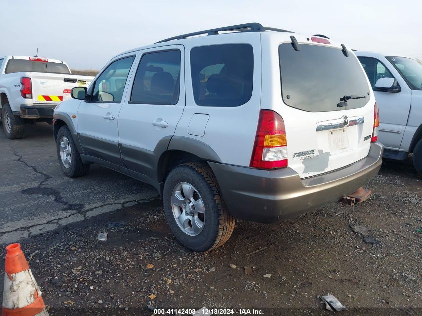 2002 Mazda Tribute Es V6/Lx V6 VIN: 4F2CU08112KM49600 Lot: 41142408