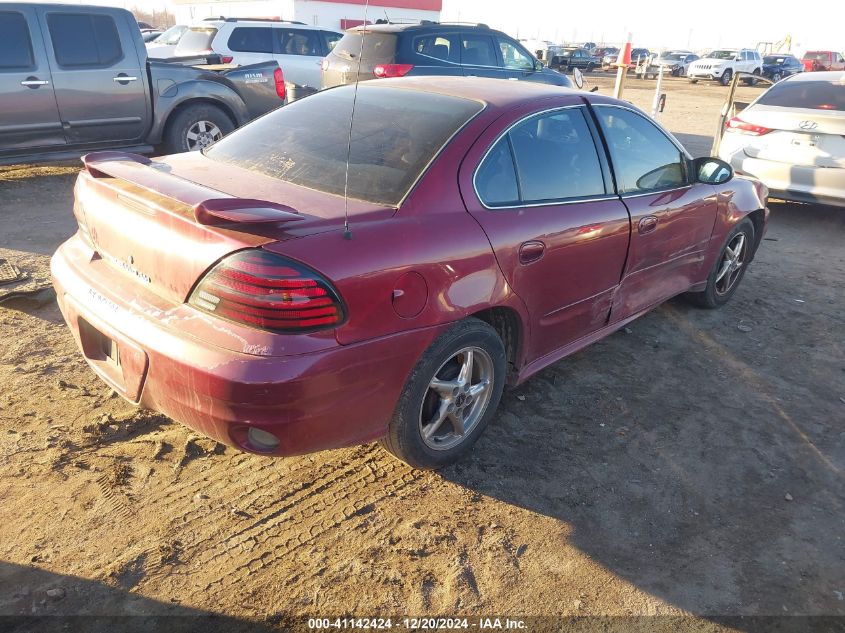 2005 Pontiac Grand Am Se VIN: 1G2NE52E95M146060 Lot: 41142424