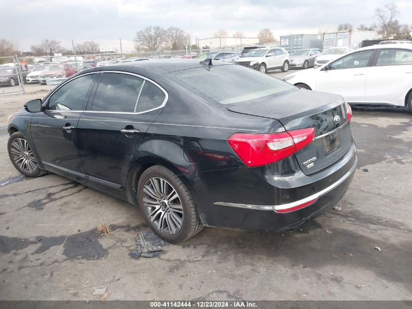 2015 Kia Cadenza Premium/Limited VIN: KNALN4D76F5180607 Lot: 41142444