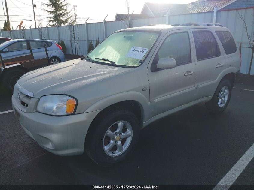 2006 Mazda Tribute S VIN: 4F2YZ041X6KM06070 Lot: 41142505