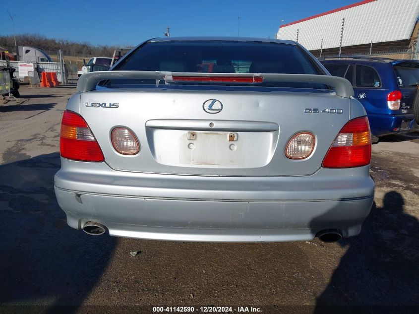 1999 Lexus Gs 400 VIN: JT8BH68X4X0020055 Lot: 41142590