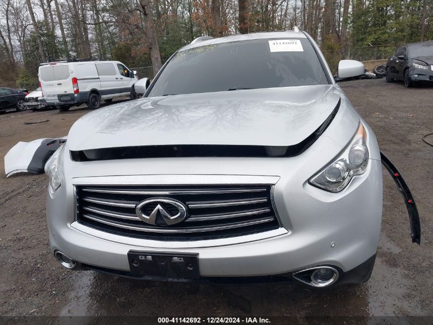 2015 Infiniti Qx70 VIN: JN8CS1MW0FM482650 Lot: 41142692