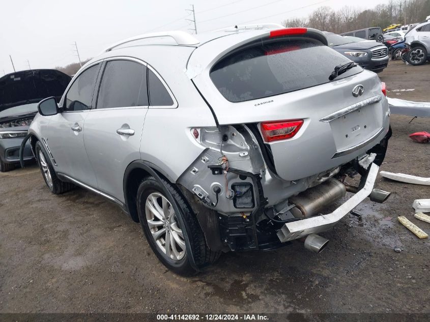 2015 Infiniti Qx70 VIN: JN8CS1MW0FM482650 Lot: 41142692