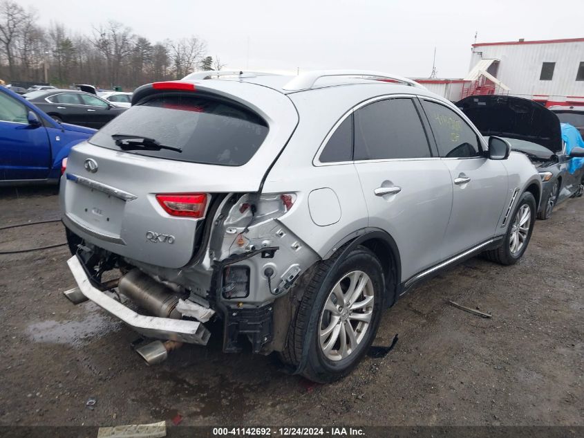 2015 Infiniti Qx70 VIN: JN8CS1MW0FM482650 Lot: 41142692