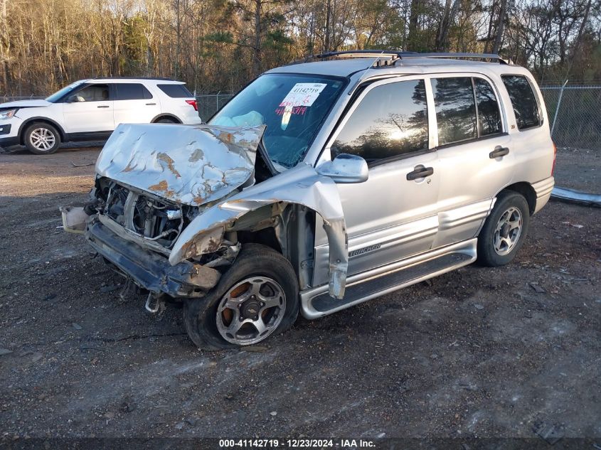 2001 Chevrolet Tracker Hard Top Lt VIN: 2CNBE634016944817 Lot: 41142719