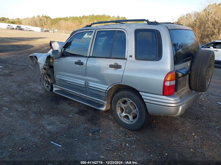 2001 Chevrolet Tracker Hard Top Lt VIN: 2CNBE634016944817 Lot: 41142719