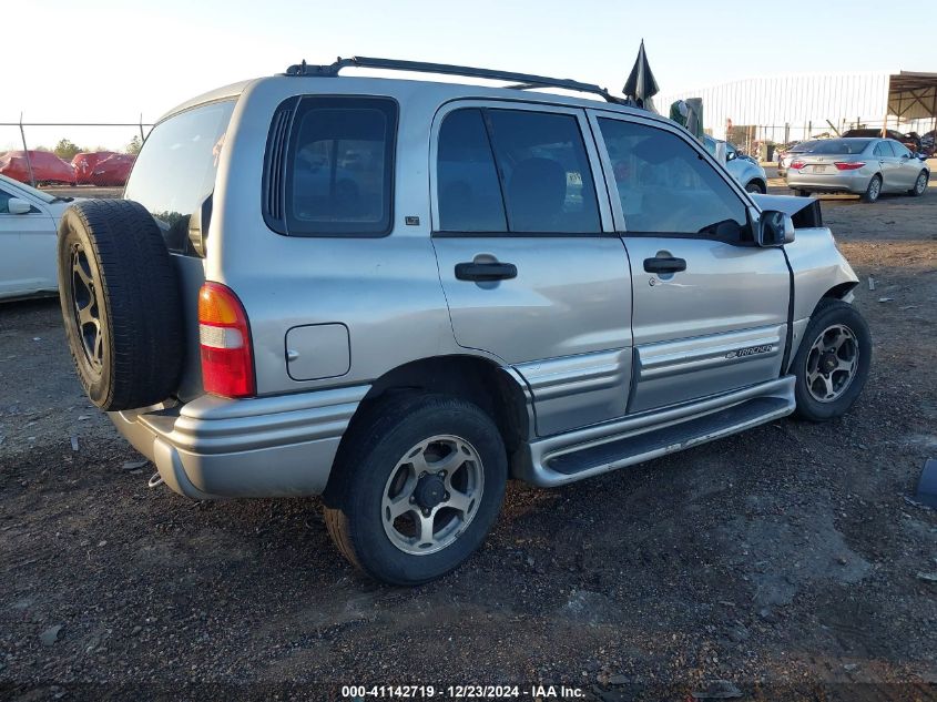 2001 Chevrolet Tracker Hard Top Lt VIN: 2CNBE634016944817 Lot: 41142719