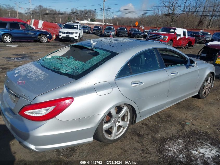 2014 Mercedes-Benz Cls 550 4Matic VIN: WDDLJ9BB1EA123391 Lot: 41142762