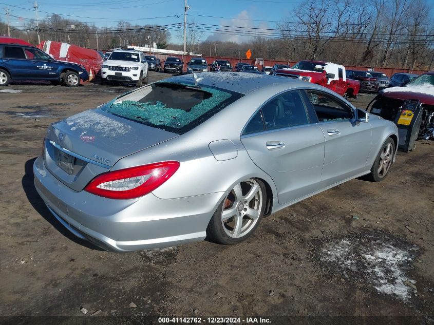 2014 Mercedes-Benz Cls 550 4Matic VIN: WDDLJ9BB1EA123391 Lot: 41142762