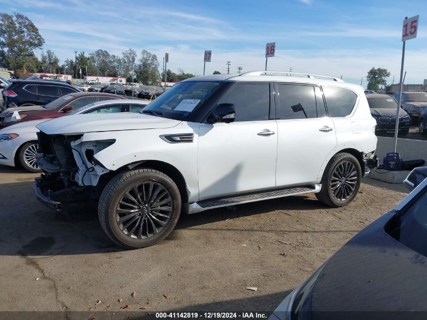 2023 Infiniti Qx80 Premium Select Awd VIN: JN8AZ2AE3P9302876 Lot: 41142819