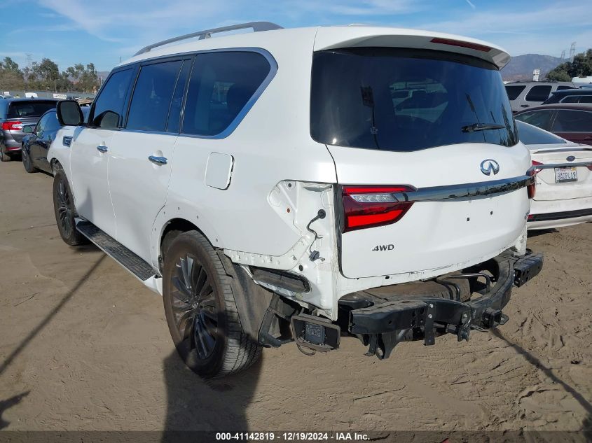 2023 Infiniti Qx80 Premium Select Awd VIN: JN8AZ2AE3P9302876 Lot: 41142819