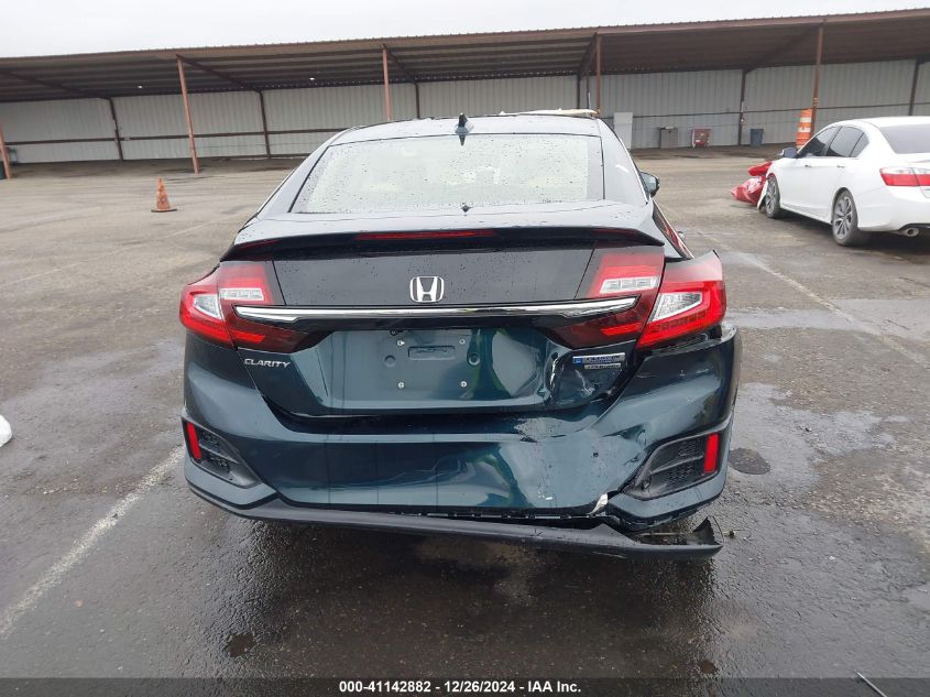 2018 Honda Clarity Plug-In Hybrid Touring VIN: JHMZC5F39JC021621 Lot: 41142882