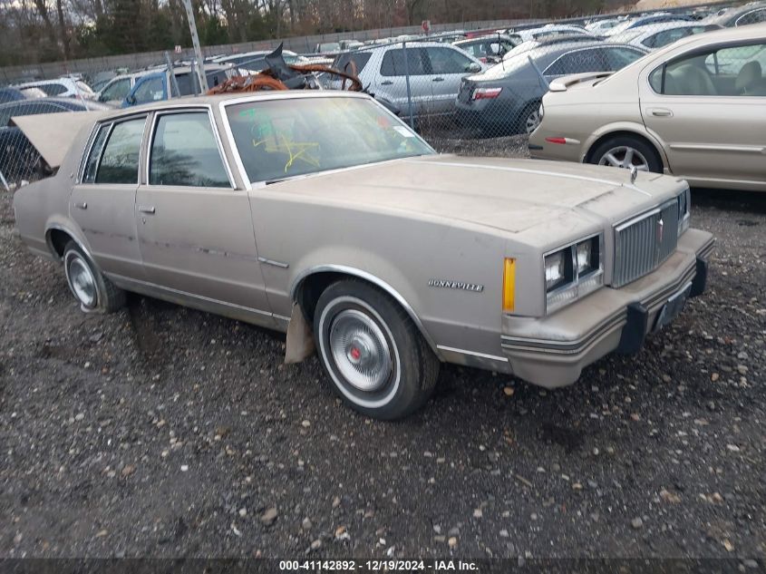 1983 Pontiac Bonneville VIN: 2G2AN69A1D2210328 Lot: 41142892