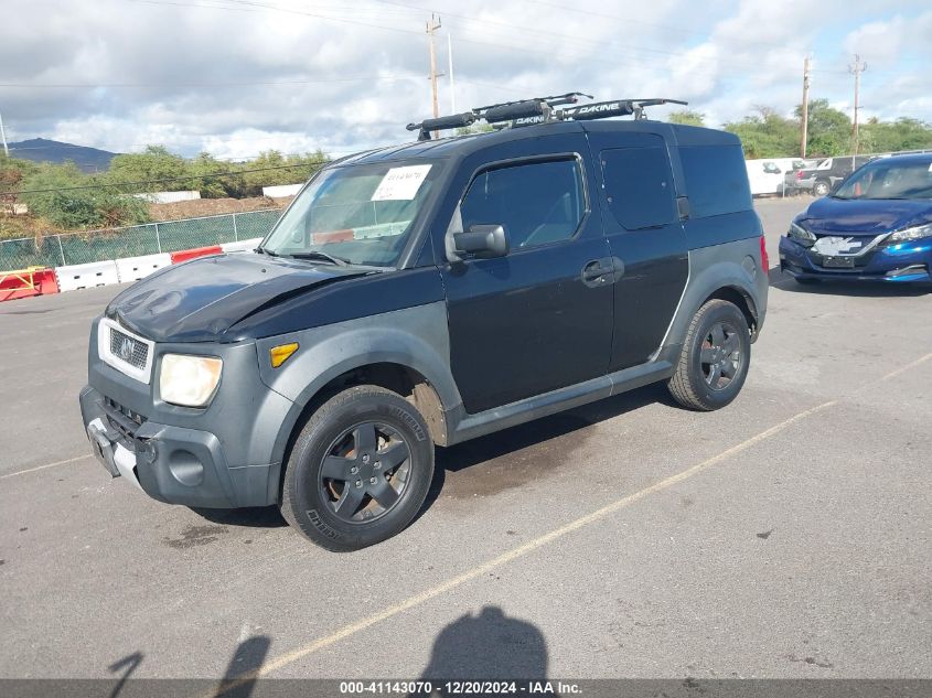 2005 Honda Element Ex VIN: 5J6YH27615L032327 Lot: 41143070