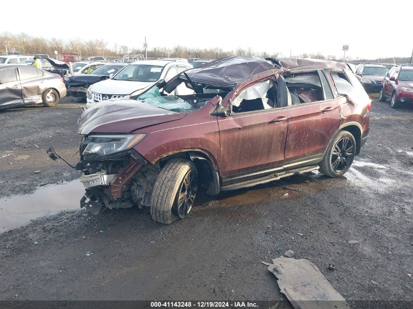 2019 Honda Passport Sport VIN: 5FNYF8H28KB010043 Lot: 41143248