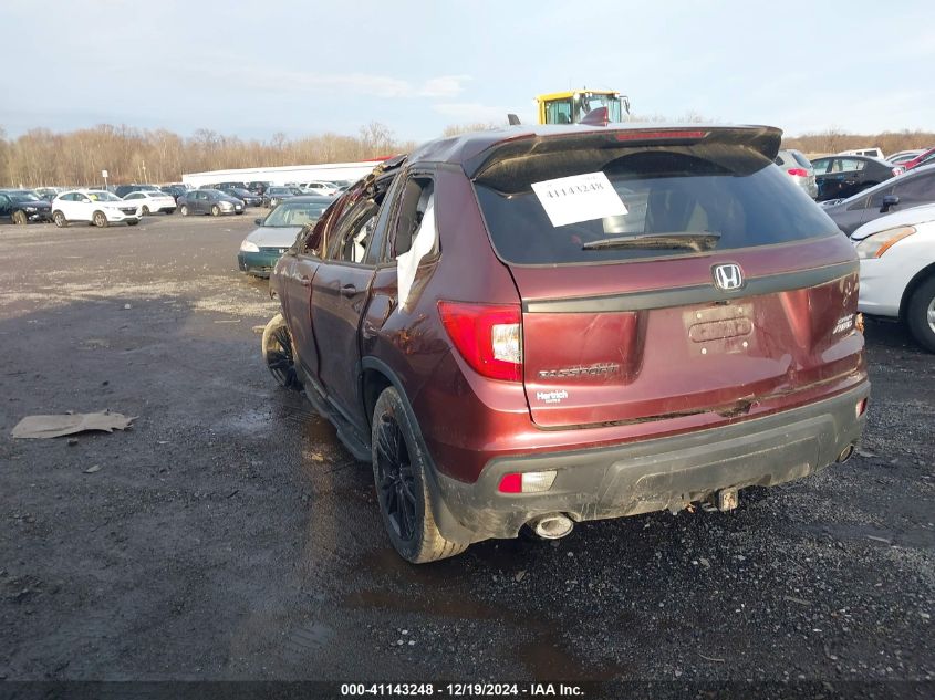 2019 Honda Passport Sport VIN: 5FNYF8H28KB010043 Lot: 41143248