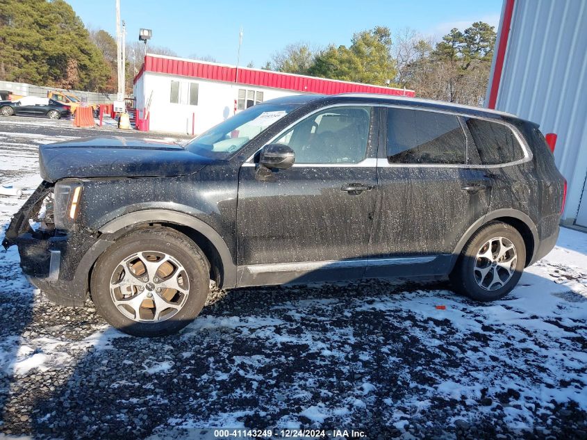 2022 Kia Telluride Ex VIN: 5XYP3DHC8NG253449 Lot: 41143249