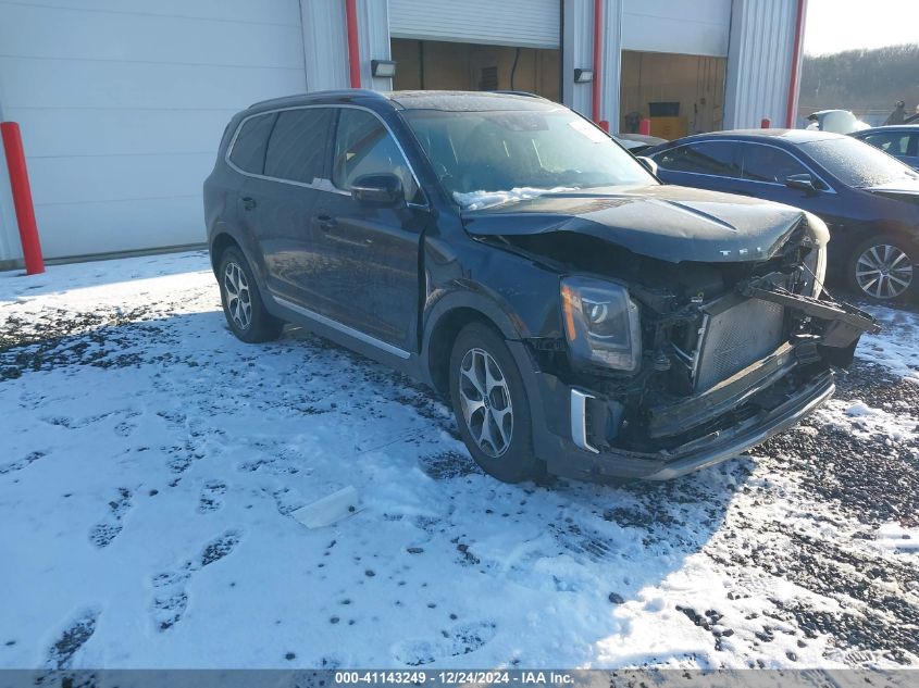 2022 Kia Telluride Ex VIN: 5XYP3DHC8NG253449 Lot: 41143249