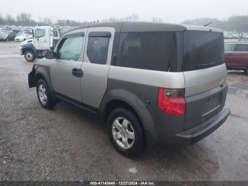 2003 Honda Element Ex VIN: 5J6YH17543L002205 Lot: 41143448