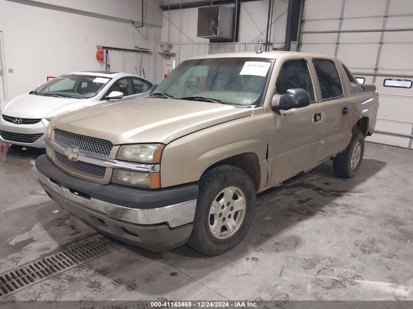 2005 Chevrolet Avalanche 1500 Z71 VIN: 3GNEK12Z55G131064 Lot: 41143469