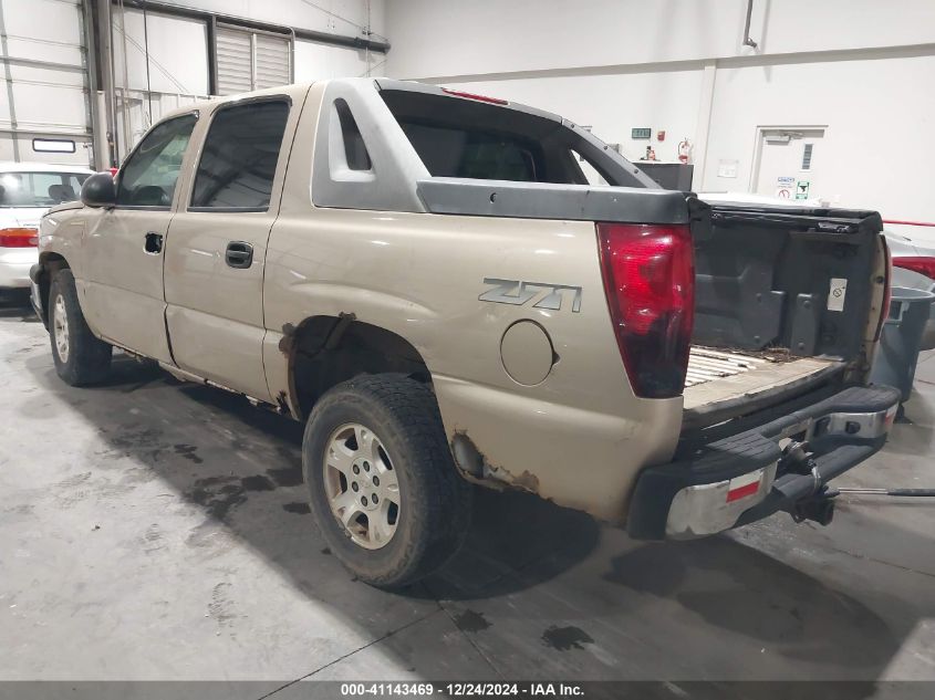 2005 Chevrolet Avalanche 1500 Z71 VIN: 3GNEK12Z55G131064 Lot: 41143469