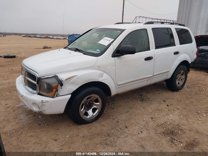 2005 Dodge Durango Limited VIN: 1D4HB58N15F547540 Lot: 41143496