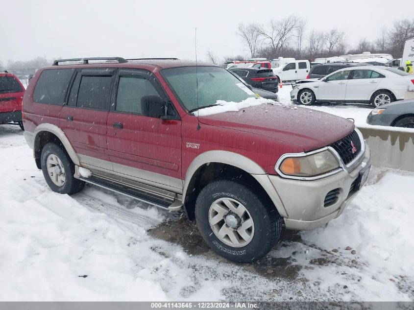 2001 Mitsubishi Montero Sport Xls VIN: JA4MT31H01P054478 Lot: 41143645