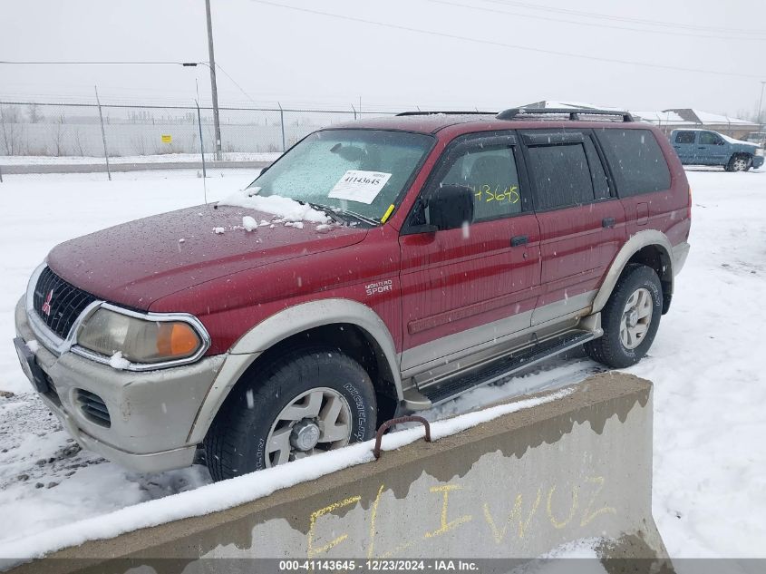 2001 Mitsubishi Montero Sport Xls VIN: JA4MT31H01P054478 Lot: 41143645