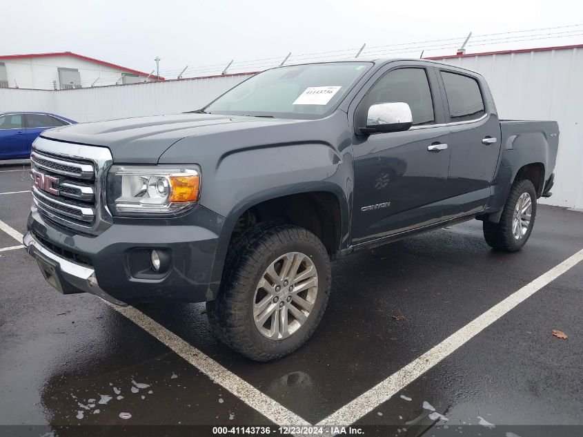 2016 GMC Canyon Slt VIN: 1GTG6DE31G1338731 Lot: 41143736