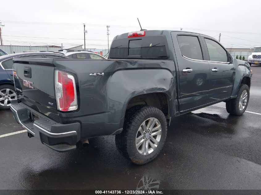 2016 GMC Canyon Slt VIN: 1GTG6DE31G1338731 Lot: 41143736