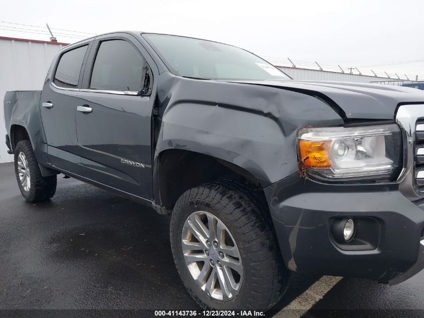 2016 GMC Canyon Slt VIN: 1GTG6DE31G1338731 Lot: 41143736