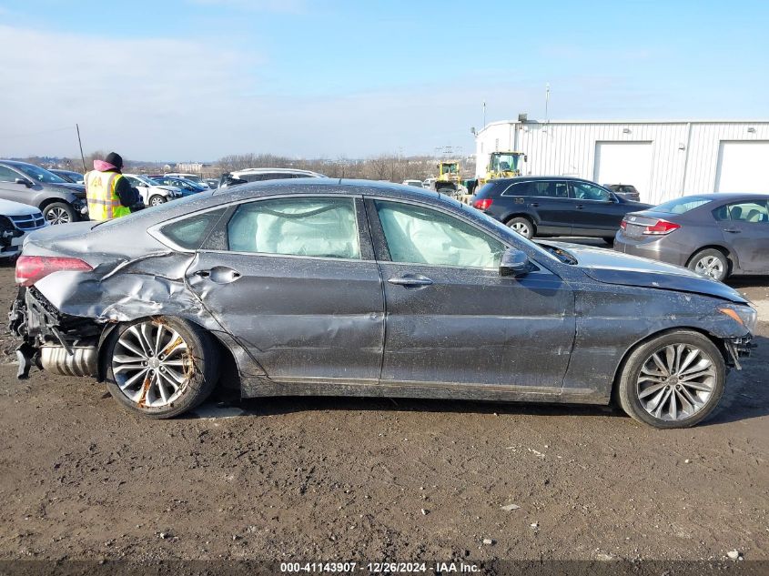 2016 Hyundai Genesis 3.8 VIN: KMHGN4JE5GU125057 Lot: 41143907