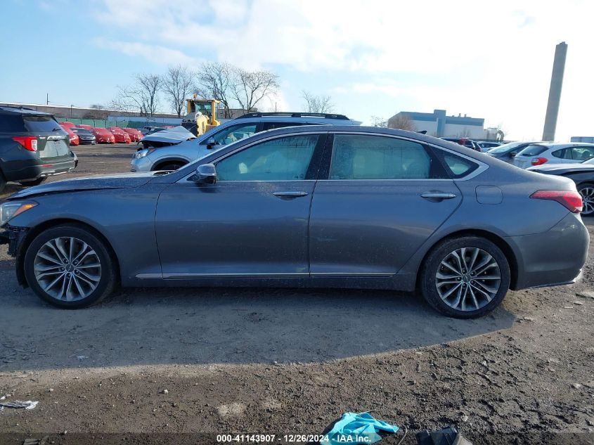 2016 Hyundai Genesis 3.8 VIN: KMHGN4JE5GU125057 Lot: 41143907