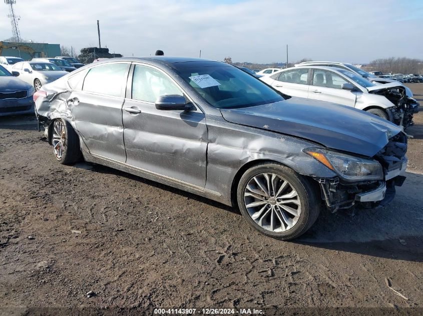 2016 Hyundai Genesis 3.8 VIN: KMHGN4JE5GU125057 Lot: 41143907