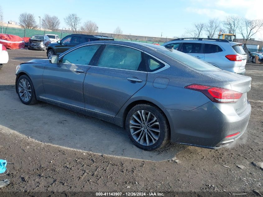 2016 Hyundai Genesis 3.8 VIN: KMHGN4JE5GU125057 Lot: 41143907