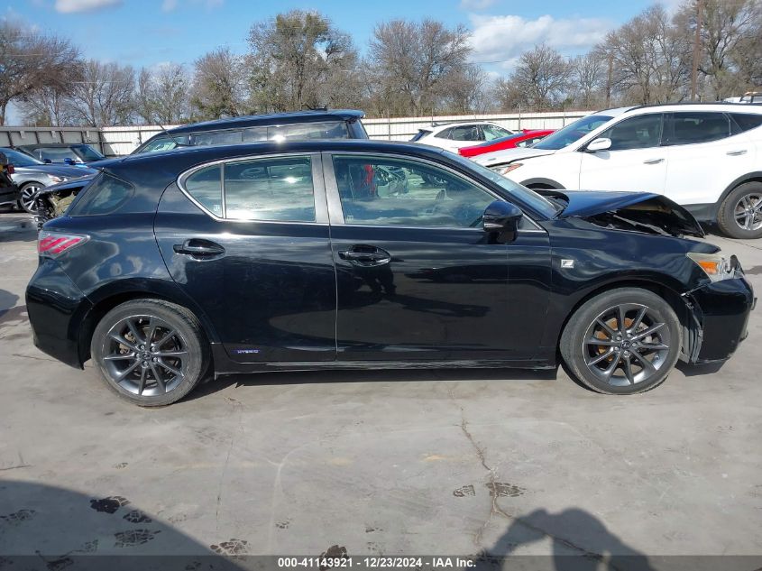 2013 Lexus Ct 200H VIN: JTHKD5BH5D2129101 Lot: 41143921