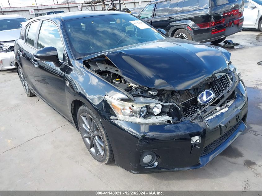 2013 Lexus Ct 200H VIN: JTHKD5BH5D2129101 Lot: 41143921