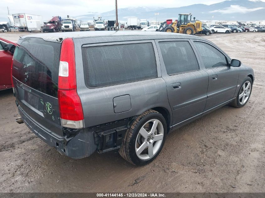 2006 Volvo V70 2.5L Turbo R/R VIN: YV1SJ527662542661 Lot: 41144145