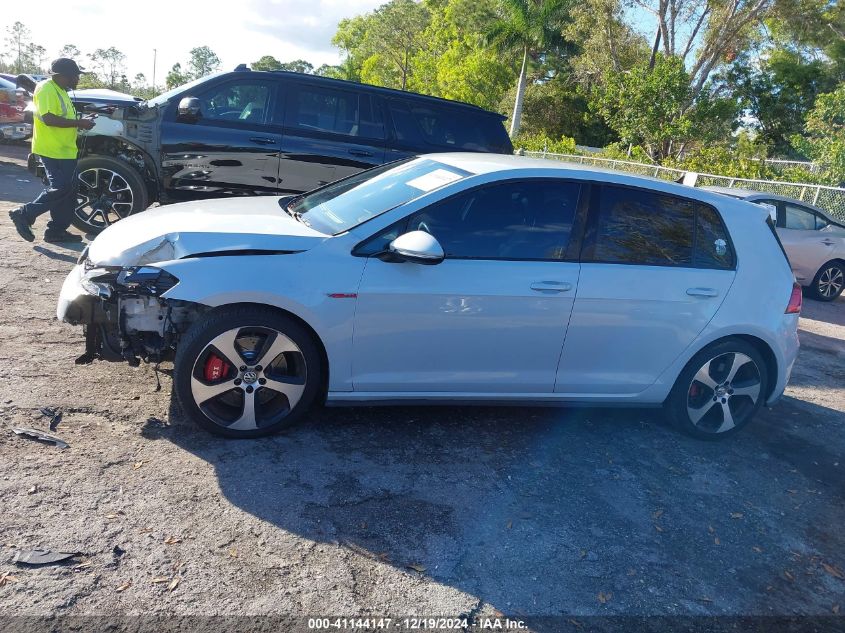 2019 Volkswagen Golf Gti 2.0T Autobahn/2.0T Rabbit Edition/2.0T S/2.0T Se VIN: 3VW6T7AU5KM026974 Lot: 41144147