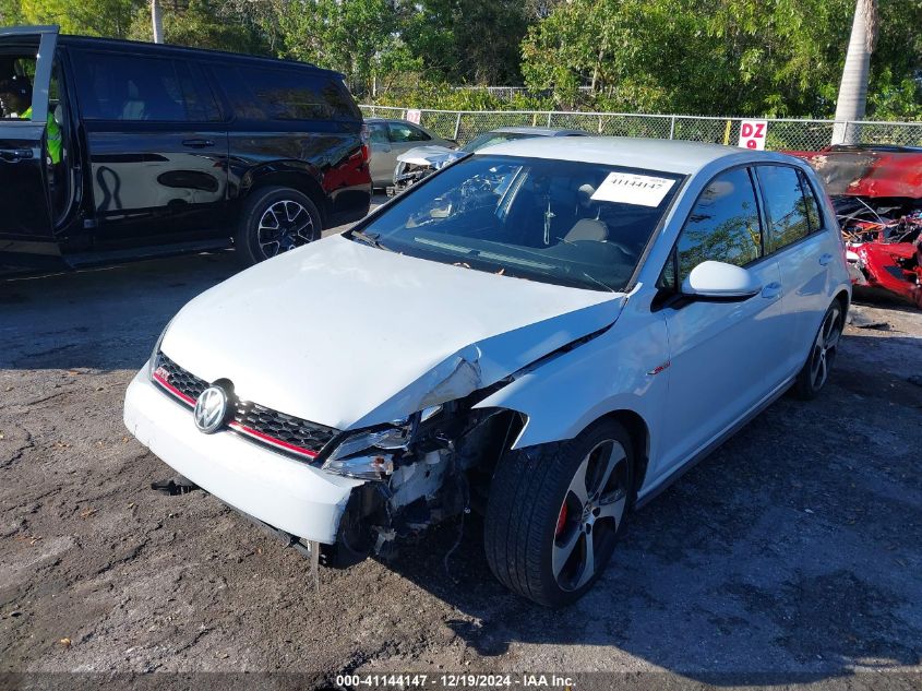 2019 Volkswagen Golf Gti 2.0T Autobahn/2.0T Rabbit Edition/2.0T S/2.0T Se VIN: 3VW6T7AU5KM026974 Lot: 41144147