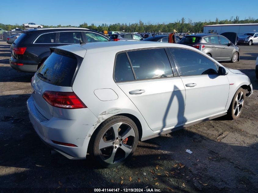 2019 Volkswagen Golf Gti 2.0T Autobahn/2.0T Rabbit Edition/2.0T S/2.0T Se VIN: 3VW6T7AU5KM026974 Lot: 41144147