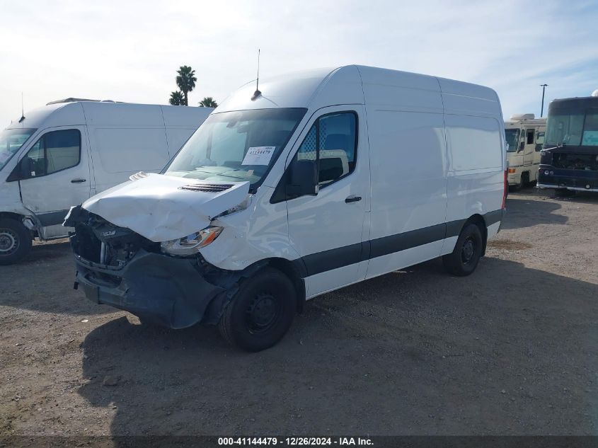 2022 Mercedes-Benz Sprinter 2500 Standard Roof V6 VIN: W1Y4EBHY9NT119191 Lot: 41144479