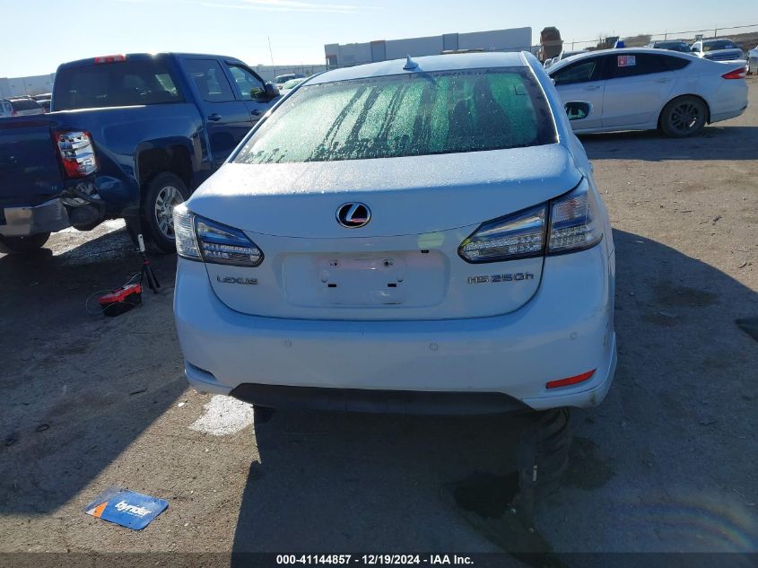 2010 Lexus Hs 250H Premium VIN: JTHBB1BA6A2027092 Lot: 41144857