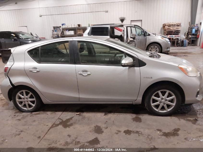 2012 Toyota Prius C Three VIN: JTDKDTB37C1518935 Lot: 41144982