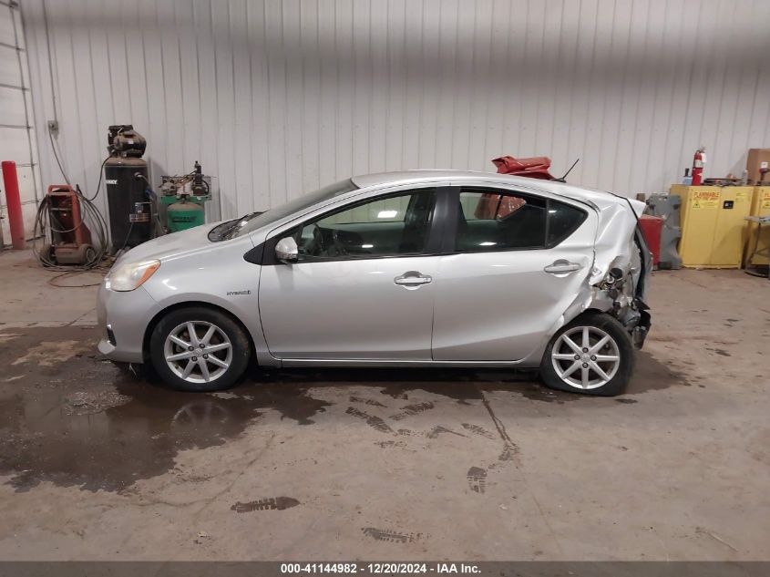 2012 Toyota Prius C Three VIN: JTDKDTB37C1518935 Lot: 41144982