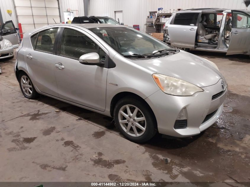 2012 Toyota Prius C Three VIN: JTDKDTB37C1518935 Lot: 41144982